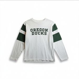 Oregon Ducks Vintage Style Collegiate Crewneck Sweatshirt